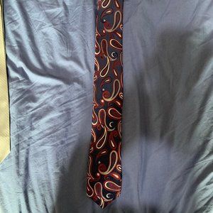 Navy & Red Polifroni Milano Tie